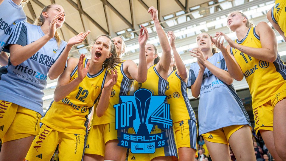 Tickets für das DBBL-Pokal-TOP4 in Berlin: Pre-Sale ab Donnerstag, freier Verkauf ab Freitag