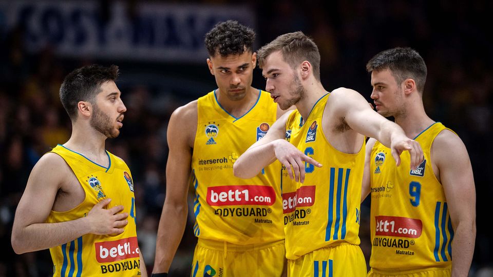 Matchball in Ludwigsburg: ALBA ist nur noch einen Sieg vom Finale entfernt