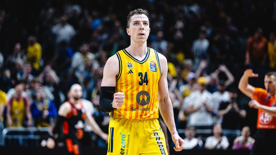 Der Final-MVP bleibt: ALBA verlängert Vertrag mit Justin Bean um drei weitere Jahre