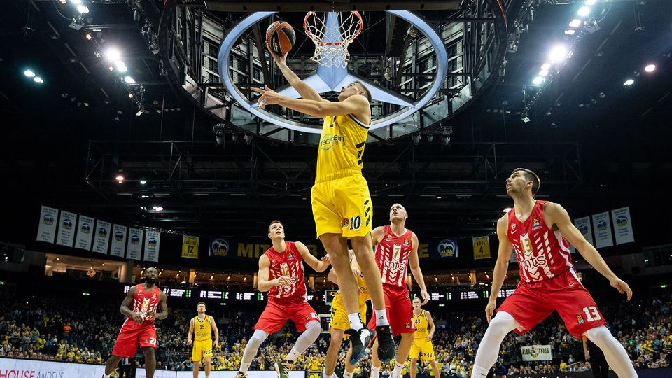 Schwere Auswärtsaufgabe in der EuroLeague: ALBA trifft am Freitag auf Roter Stern Belgrad