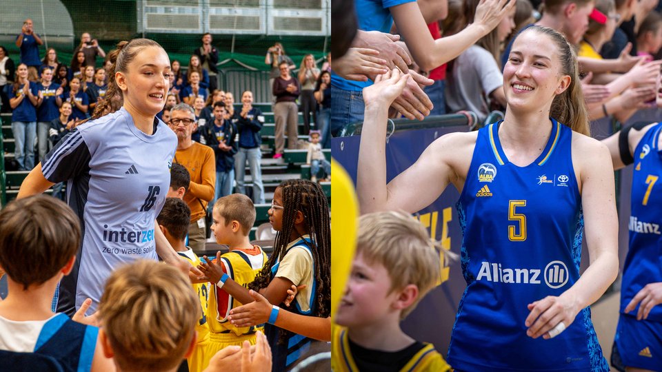 Double-Header mit TuSLi und Verabschiedung von Lucy Reuß: Festlicher ALBA-Heimauftakt am Sonntag