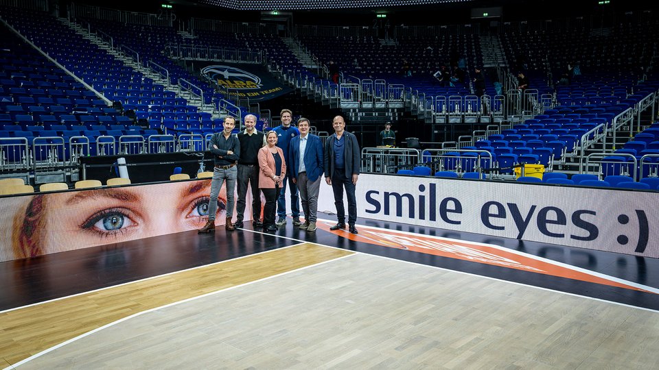 Smile Eyes ist neuer offizieller Partner von ALBA BERLIN