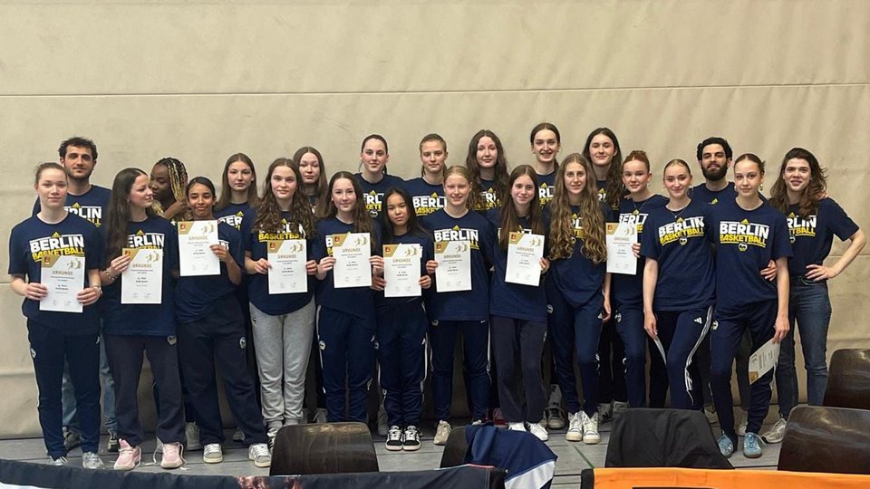 ALBA-Team in der wU16 unter den Top8 deutschlandweit