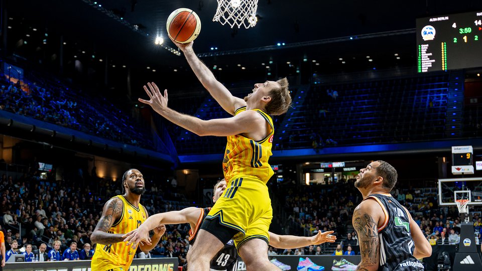 Heimspiel am Samstag in der Uber Arena: ALBA empfängt ratiopharm Ulm