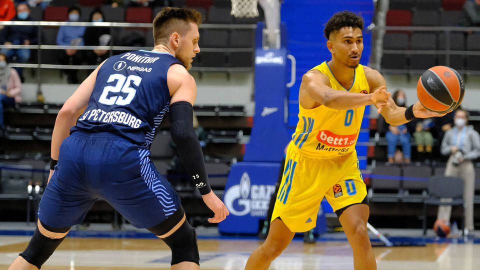Heimspiel am Donnerstag: ALBA empfängt Zenit St. Petersburg in der EuroLeague