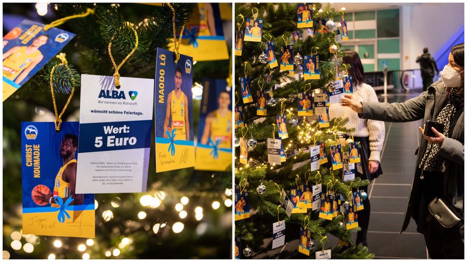 Virchow-Spendenaktion 2022 bei allen Dezember-Heimspielen vor Weihnachten
