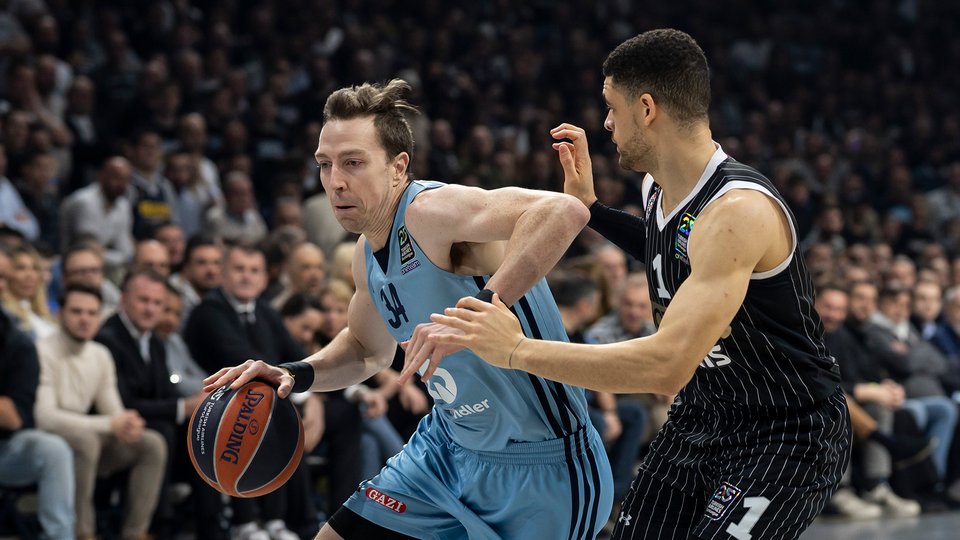 Auswärtsniederlage in Belgrad: ALBA unterliegt Partizan mit 71:85