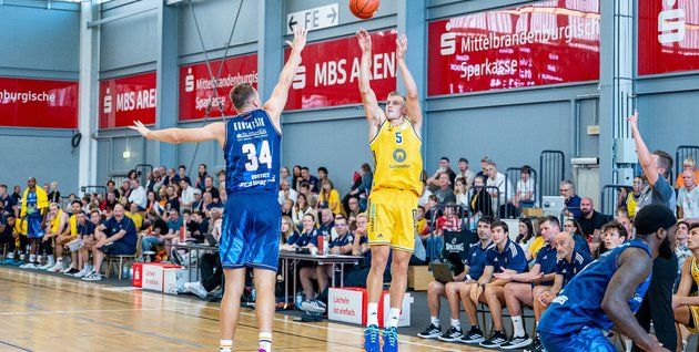 Physischer Test in der MBS-Arena geht an Rostock