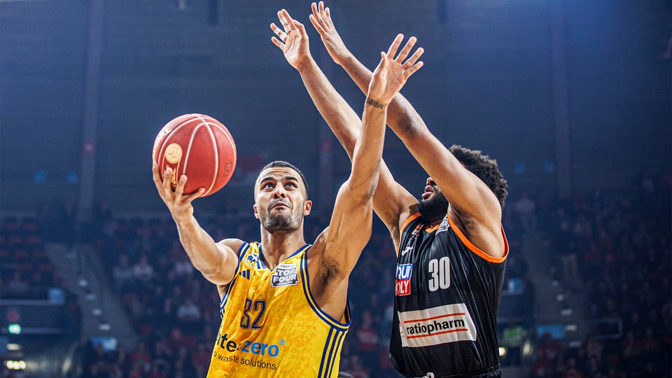 SIEGMUND TOP FOUR in München: ALBA verliert knapp gegen Ulm und scheidet im Pokal-Halbfinale aus