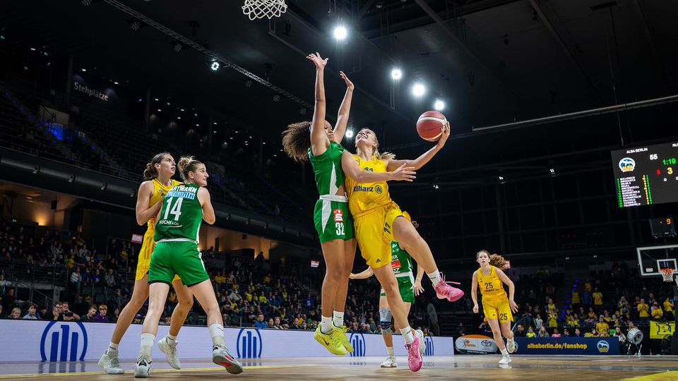 Playoff-Halbfinale kostenlos im Livestream: ALBAs Aufsteigerinnen fordern am Sonntag auswärts Topteam Keltern