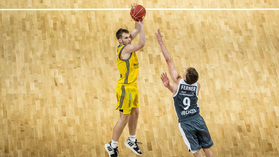Verfolgerduell: ALBA ist am Sonntag auswärts bei Rasta Vechta gefordert