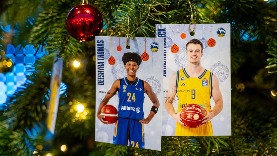 ALBA BERLIN wünscht frohe Weihnachten!
