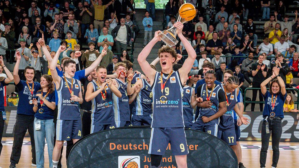 Champions! ALBAs JBBL-Team holt zuhause beim RSM Ebner Stolz Jugend-TOP4 die Deutsche mU16-Meisterschaft