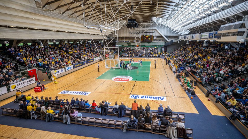 Zum ersten Mal in der Sömmeringhalle: ALBA BERLIN richtet das DBBL-Pokal-TOP4 2025 aus