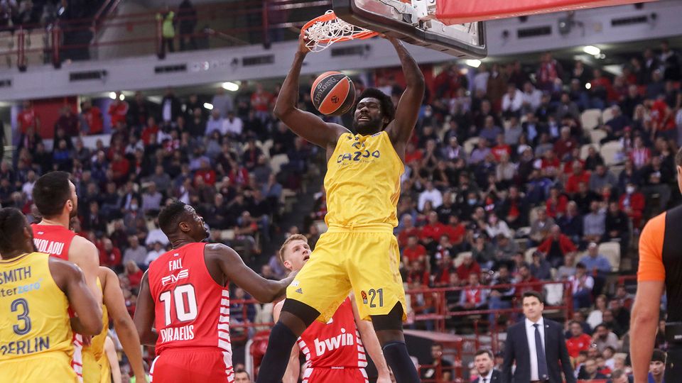 ALBA verliert intensives Auswärtsspiel gegen Olympiakos Piräus
