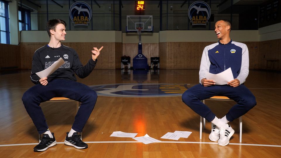 LOTTO Berlin Fantalk: Mattisseck & Olinde beantworten Fragen der ALBA-Fans