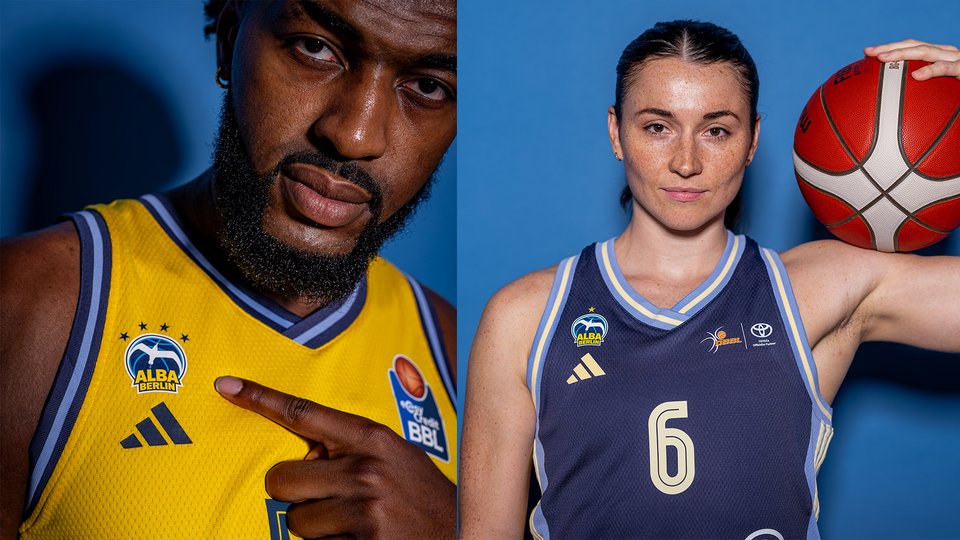 Ab sofort erhältlich: Das sind die neuen ALBA-Trikots für die Saison 2024/25