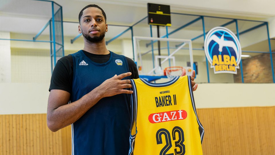 Vom Farmteam der Orlando Magic nach Berlin: ALBA verpflichtet Robert Baker II bis zum Saisonende