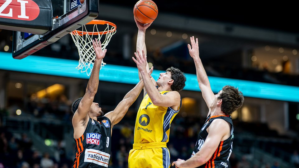Playoff-Viertelfinale gegen ratiopharm Ulm: ALBA startet am Samstag auswärts in die Serie