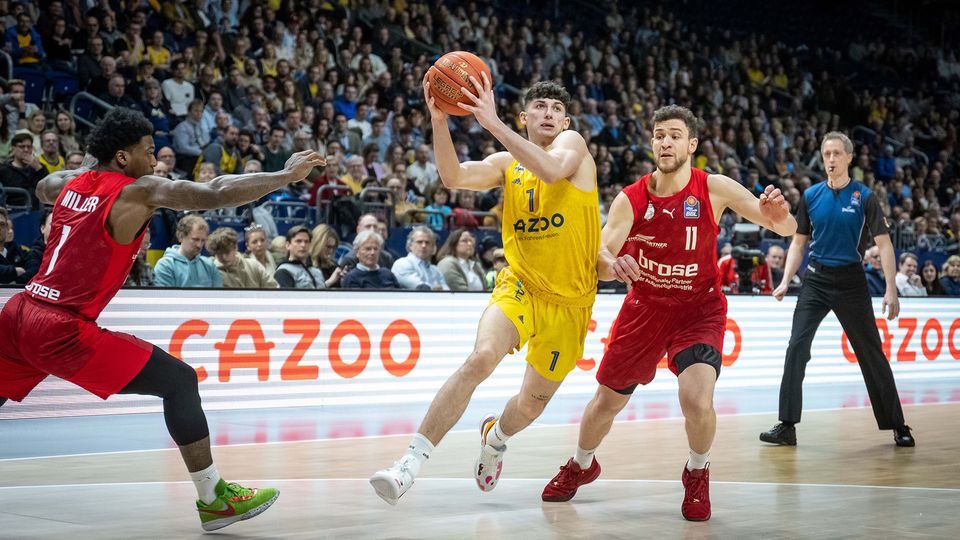 Sechster Sieg in Folge: ALBA besiegt Brose Bamberg mit 84:67