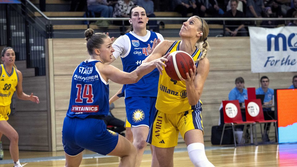 Weiter ungeschlagen in der DBBL: ALBAs Meisterinnen gewinnen beim MBC auch ihr fünftes Saisonspiel