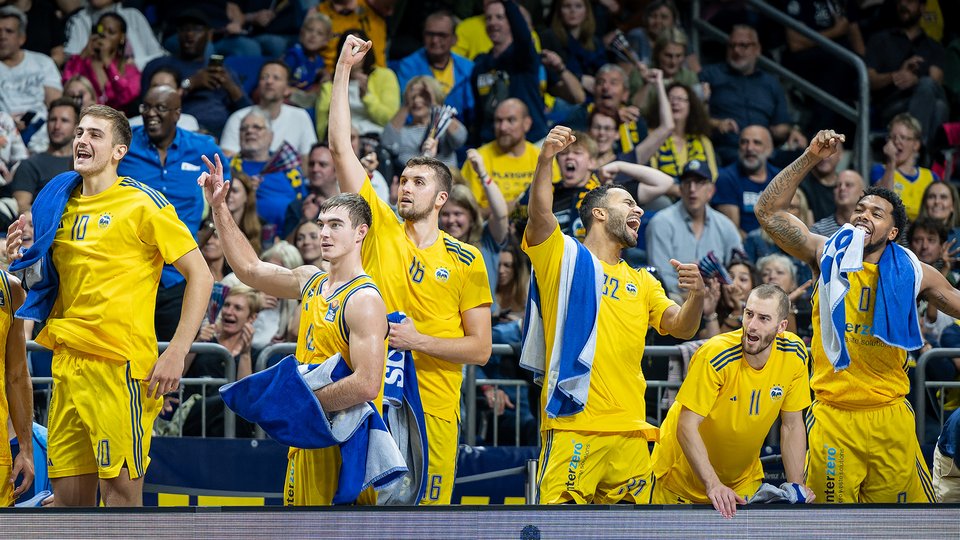 Vor 10.778 Fans: ALBA gewinnt erstes Heimspiel gegen Crailsheim deutlich