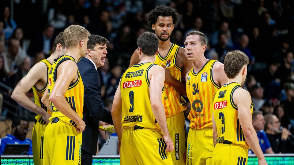 Drittes BBL-Duell der Woche: ALBA am Sonntag zu Gast bei den Skyliners in Frankfurt