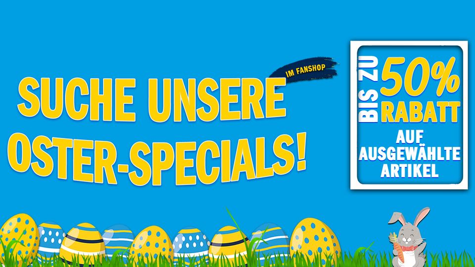 Großer Oster-Sale im ALBA-Fanshop: Bis zu 50 Prozent Rabatt!