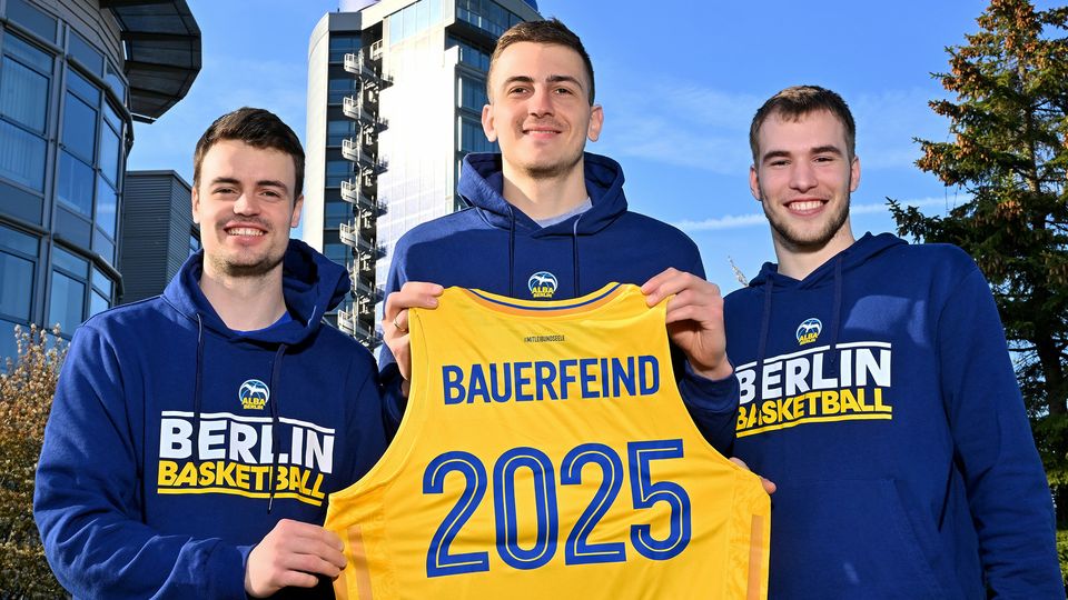 ALBA BERLIN und Bauerfeind verlängern Partnerschaft