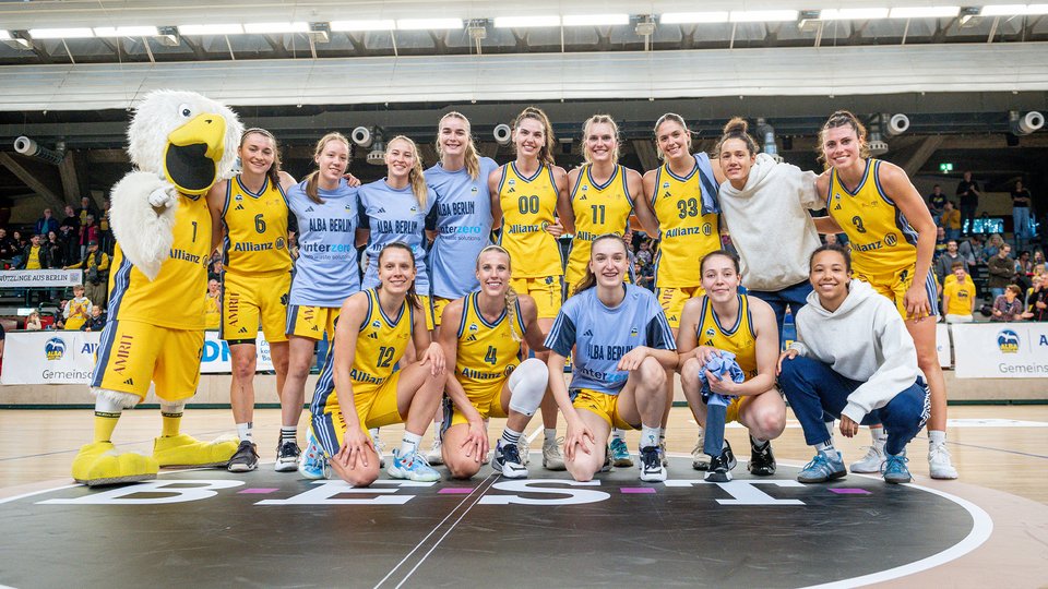 Wieder in der Spur: ALBAs Meisterinnen schlagen Göttingen zum DBBL-Auftakt