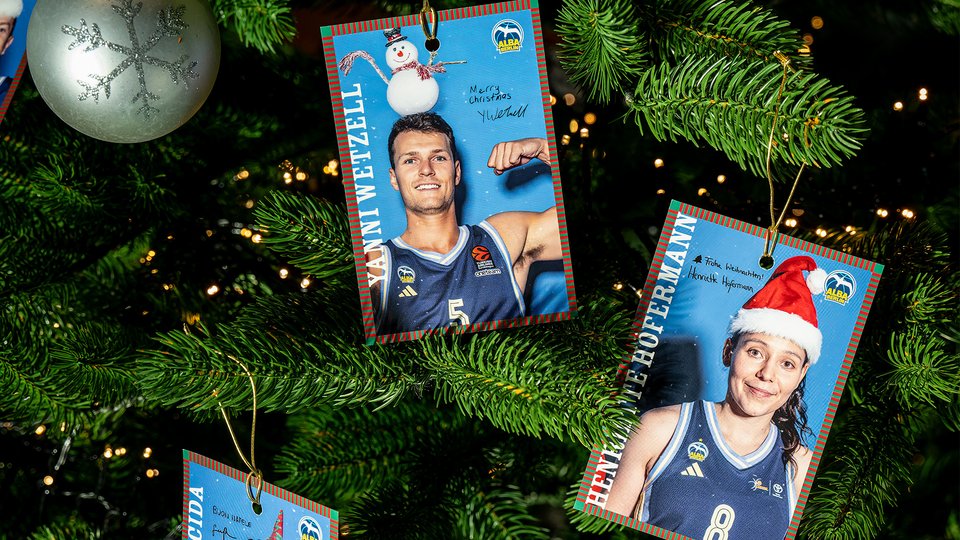 ALBA BERLIN wünscht frohe Weihnachten