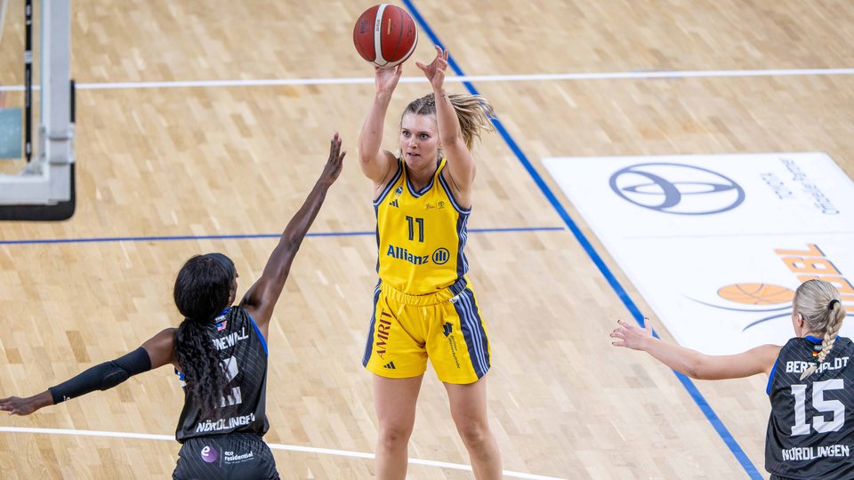 Letztes Spiel eines großen Jahres: ALBAs Meisterinnen beenden 2024 am Montag in Nördlingen