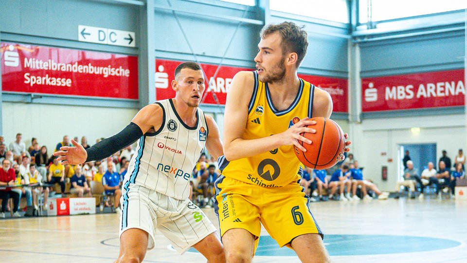 Traditionelles Testspiel in der Oranienburger MBS-Arena: ALBA BERLIN trifft am 30. August auf Braunschweig