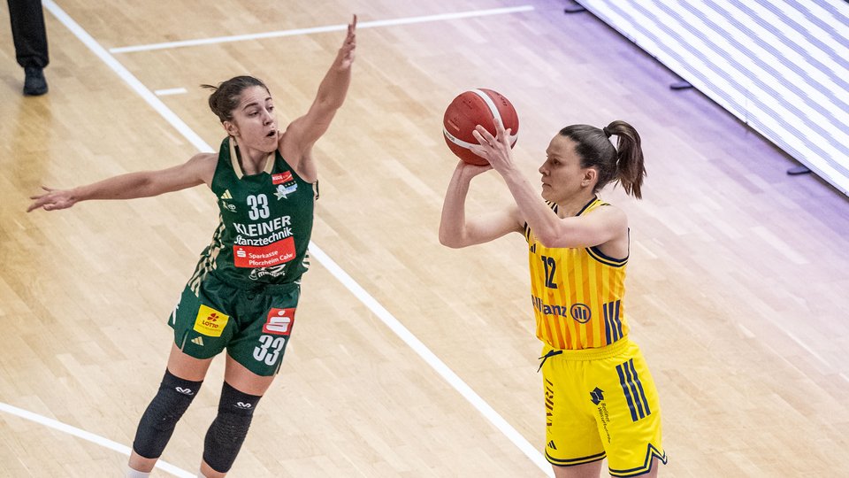 Niederlage gegen die Tabellenführerinnen: ALBA verliert Heimspiel gegen Keltern