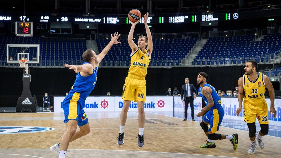 Weiterhin dezimiertes ALBA-Team muss sich starkem Maccabi geschlagen geben