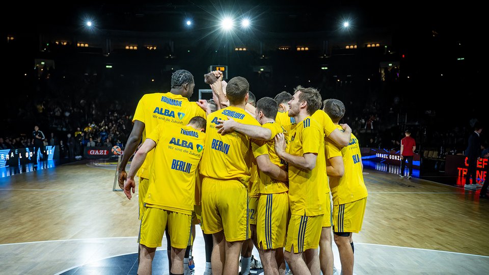 23. EuroLeague-Spieltag: ALBA empfängt am Donnerstag Roter Stern Belgrad