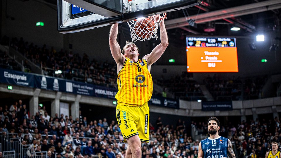 Blowout-Sieg: ALBA gewinnt deutlich in Heidelberg