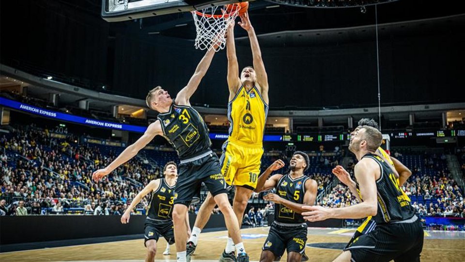 Neunter Spieltag in der BBL: ALBA trifft am Sonntag auswärts auf die MHP RIESEN Ludwigsburg