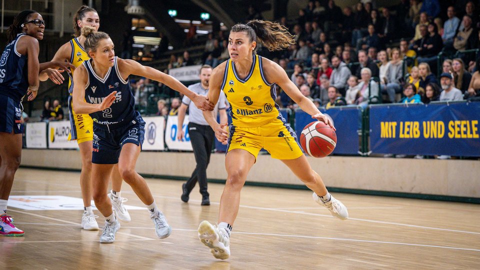 Overtime-Krimi: ALBAs Meisterinnen schlagen Leverkusen mit 64:62