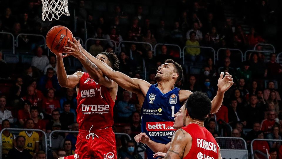 Brose Bamberg ist am Freitag zu Gast in der Mercedes-Benz Arena