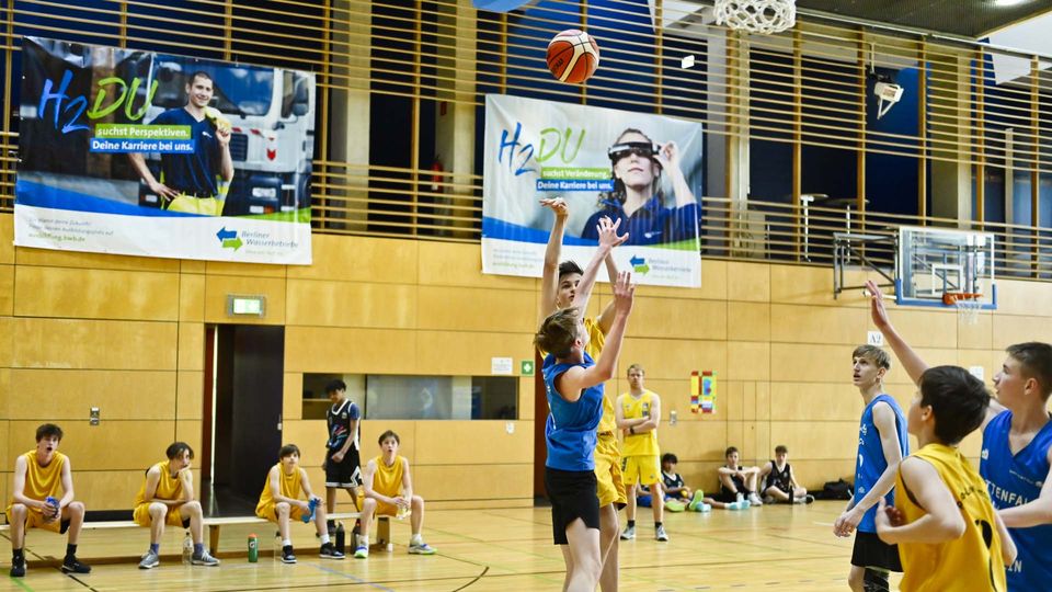 71 Teams, über 100 Spiele: Großes Finale der ALBA Oberschulliga powered by Berliner Wasser