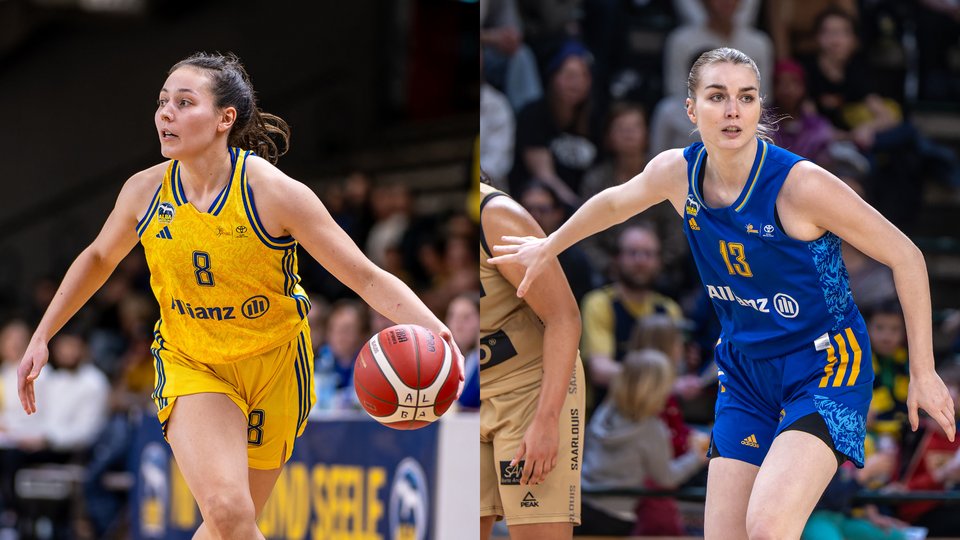 Aus der Zweiten Liga in den EuroCup: Auch Henriette Höfermann und Wiebke Schwartau verlängern Verträge bei ALBA