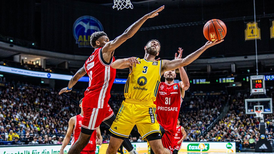 Niederlage am Samstag: ALBA muss sich gegen Bamberg geschlagen geben