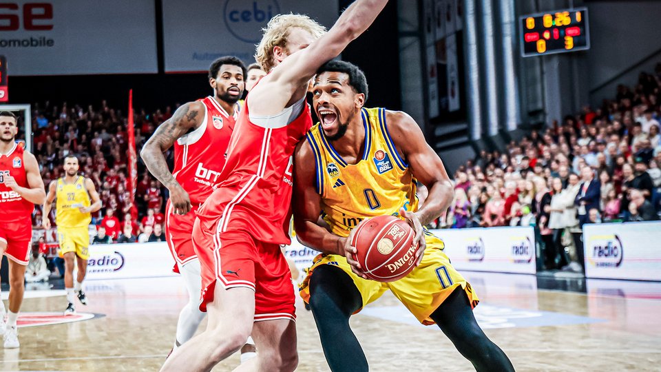 Nach guter erster Halbzeit: ALBA kommt in Bamberg unter die Räder