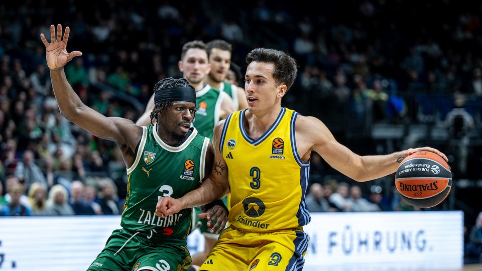 Auftakt zum nächsten EuroLeague-Doppelspieltag: ALBA ist am Dienstag bei Zalgiris Kaunas gefordert
