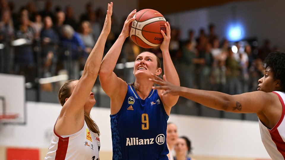 Comeback ja, Sieg nein: ALBA unterliegt Hannovers Pokalsiegerinnen hauchdünn in der Crunchtime