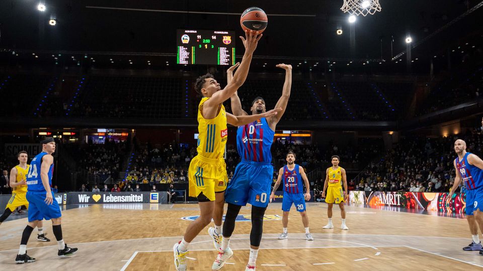Barça zu stark: ALBA verliert in ausverkaufter Max-Schmeling-Halle gegen den EuroLeague-Spitzenreiter