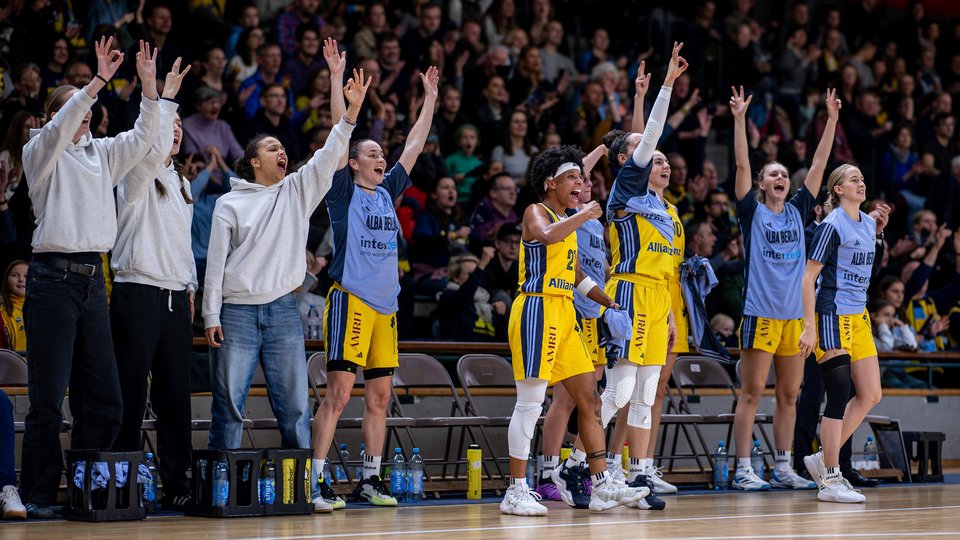 Samstag in der Sömmeringhalle: Voller Fokus für ALBAs Meisterinnen auf das DBBL-Topspiel gegen Saarlouis
