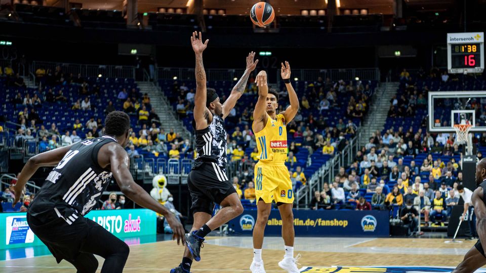 Aus der Distanz will einfach nichts gelingen: ALBA verliert knapp gegen ASVEL