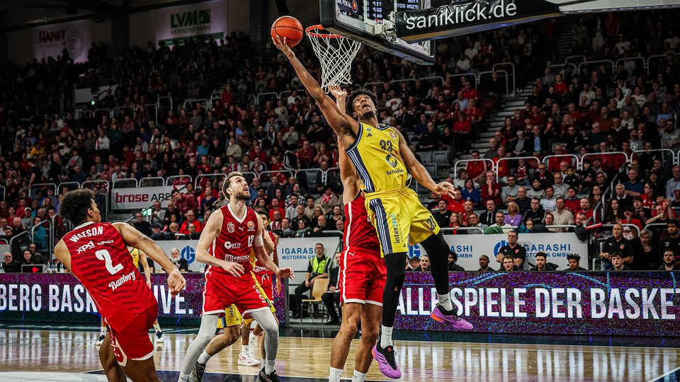 ALBA scheidet im Viertelfinale des BBL Pokals gegen Bamberg aus